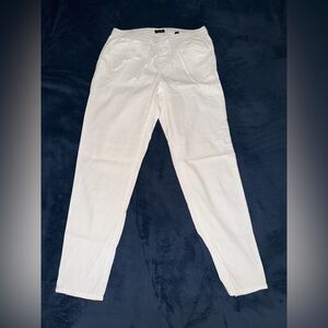 Women's White Casual Pants